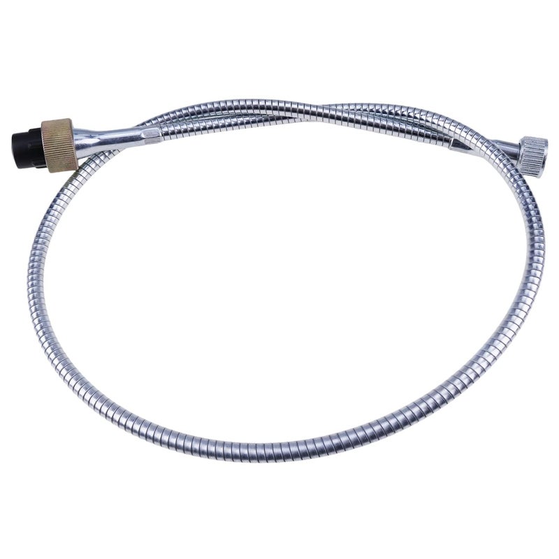 WQSING 8N17365 Tachometer Proofmeter Tach Drive Cable F3NN17365AA 183497M91 Compatible with Ford New Holland Tractor 8N s/n 290271-later Massey Ferguson Tractor TO20 TO30 White 2-44 2-55 - Image 1